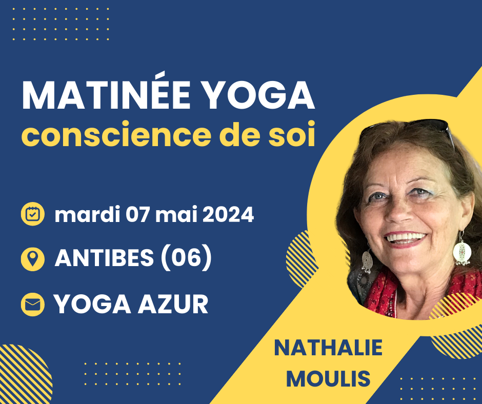 Stage Yoga à Antibes 2024 - Nathalie Moulis