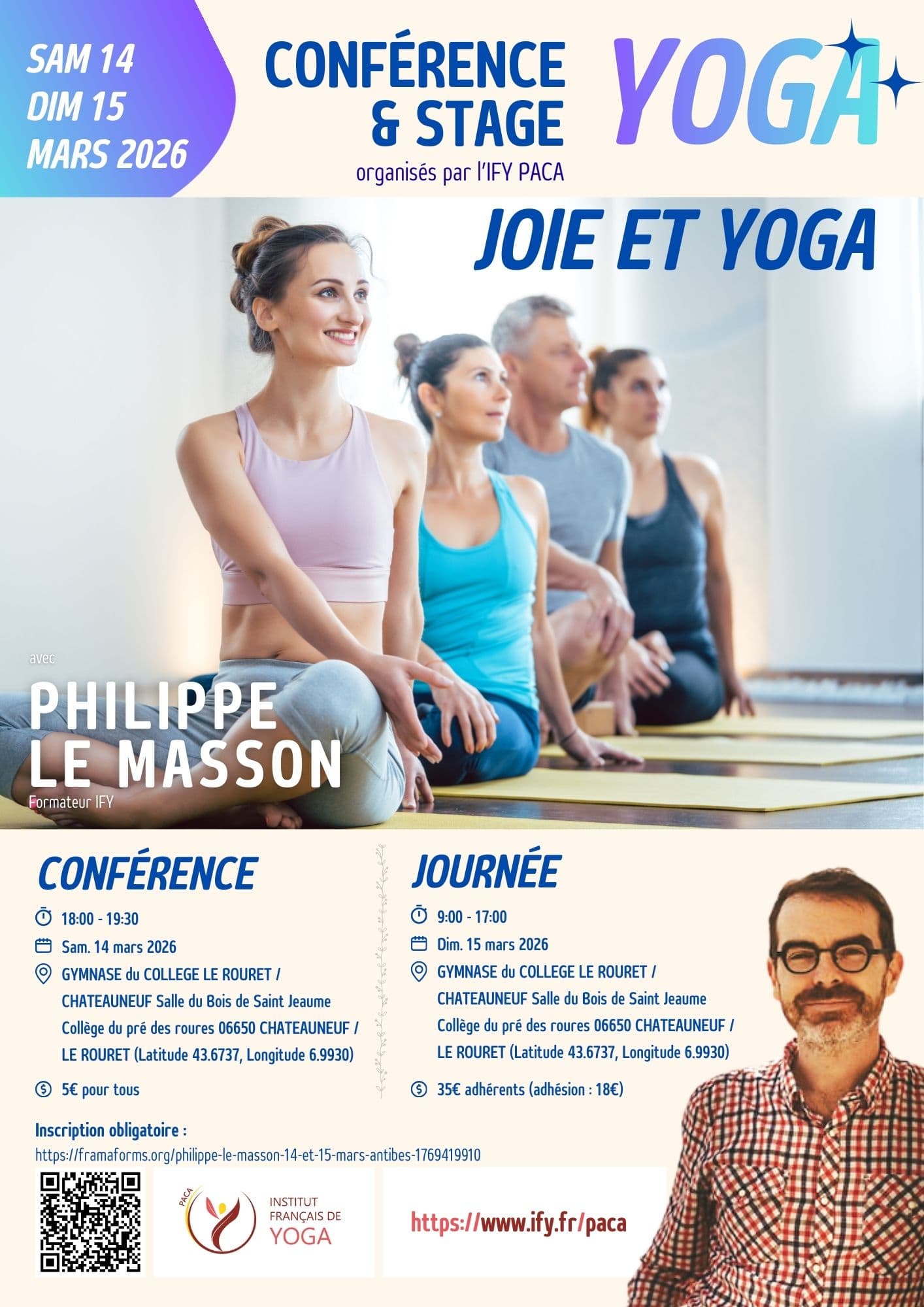 conférence et journee avec Philippe Le Masson - IFY PACA